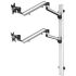 Dual Monitor Wall Mount for Apple w/ Quick Release Full Motion