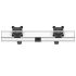 Dual Monitor Wall Mount for Apple Side by Side Quick Release