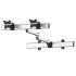 Dual Monitor Wall Mount for Apple Quick Release w/ Dual Arms