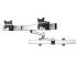 Dual Monitor Wall Mount for Apple Quick Release Two Orientations
