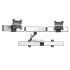 Dual Monitor Wall Mount for Apple Quick Release Two Orientations