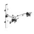 Dual Monitor Wall Mount for Apple Quick Release Two Orientations
