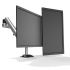 Dual Monitor Stand w/ Independent Full Motion & Quick Release