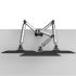 Triple Monitor Desk Mount w/ Independent Full Motion & Quick Release