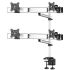 Quad Monitor Stand 2X2 w/ Quick Release & Single Arm