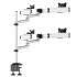 Quad Monitor Stand 2X2 w/ Quick Release & Dual Arm