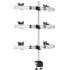 6 Monitor Stand Oval or Straight Low Profile w/ Quick Release