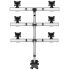 6 Monitor Stand Oval or Straight Quick Release Single Extension Arm