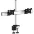 Dual Monitor Stand  Low Profile w/ Quick Release