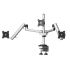 Triple Monitor Desk Mount Low Profile & Quick Release