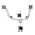 Triple Monitor Desk Mount Low Profile & Quick Release