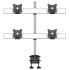 Quad Monitor Stand 2X2 Low Profile w/ Quick Release