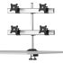 Quad Monitor Stand 2X2 Low Profile w/ Quick Release