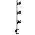 Triple Monitor Stand Heavy Duty 3X1 w/ 2-in-1 Base & Quick Release