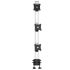 Triple Monitor Stand Heavy Duty 3X1 w/ 2-in-1 Base & Quick Release