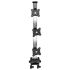 Triple Monitor Stand Heavy Duty 3X1 w/ 2-in-1 Base & Quick Release