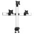 Triple Monitor Desk Mount Pyramid or Reverse w/ Quick Release