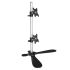 Dual Monitor Stand Stacking 2X1 w/ Quick Release