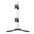 Dual Monitor Stand Stacking 2X1 w/ Quick Release & Vertical Lift