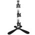 Triple Monitor Stand Stacking 3X1 w/ Quick Release & Vertical Lift