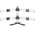 6 Monitor Stand 2X3 Oval or Straight w/ Quick Release