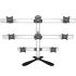 8 Monitor Stand Quick Release w/ Pyramid or Inverted Pyramid Setup