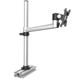 Aluminum Extrusion VESA Mount Quick Release w/ Single Arm