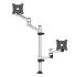Dual Track Rail Mount Up and Down w/ Quick Release Dual Arm