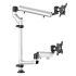 Dual Track Rail Mount Side by Side or Up & Down Full Motion