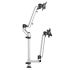 Dual Track Rail Mount Side by Side or Up & Down Full Motion