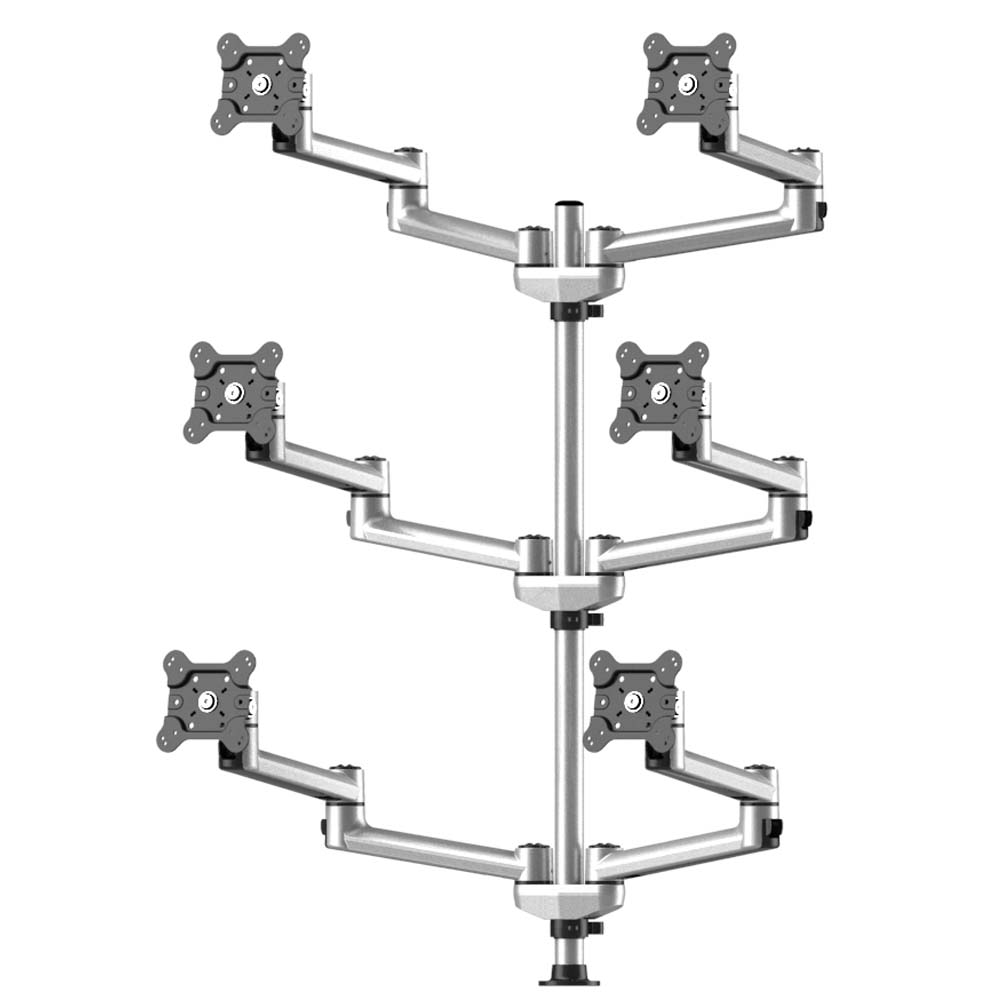 6 Track Rail Mount 3X2 w/ Quick Release Dual Arms