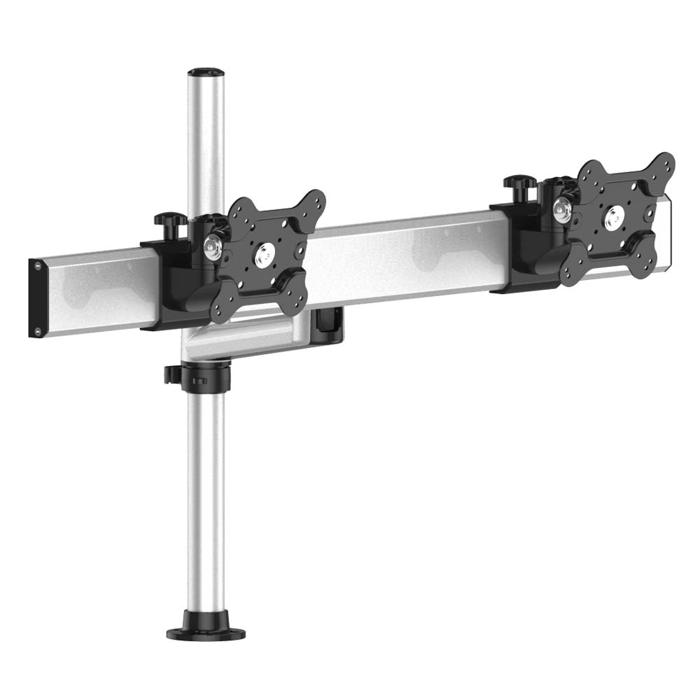 Dual Track Rail Mount Side-by-Side w/ Quick Release Single Arm