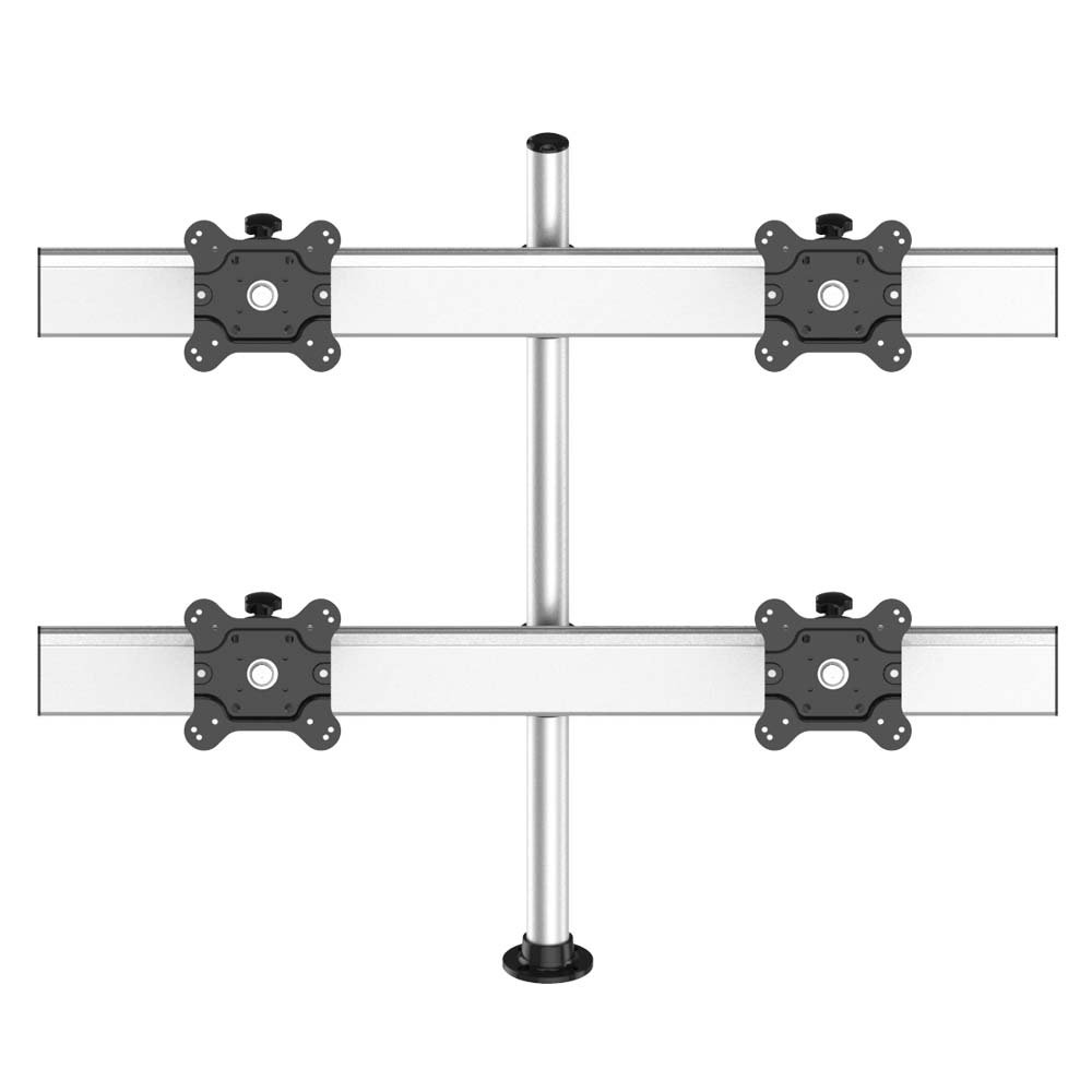 Quad Track Rail Mount 2X2 Low Profile w/ Quick Release