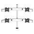 Quad Track Rail Mount 2X2 Straight or Oval Low Profile Quick Release