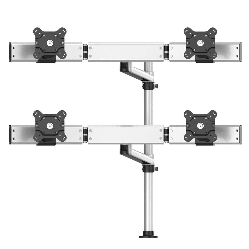 Quad Track Rail Mount 2X2 Straight or Oval Extendable Quick Release