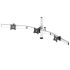 Triple Track Rail Mount Quick Release Oval or Straight w/ Dual Arm