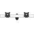 Dual VESA Wall Mount Side by Side w/ Low Profile