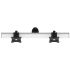 Dual VESA Wall Mount Side by Side w/ Low Profile