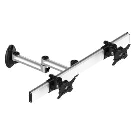 Dual VESA Wall Mount Side by Side w/ Quick Release Dual Arm