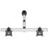 Dual VESA Wall Mount Side by Side w/ Quick Release Dual Arm