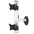 Dual VESA Wall Mount Top-Down w/ Quick Release & Single Arm