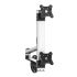 Dual VESA Wall Mount Top-Down w/ Quick Release & Dual Arm