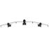 3 Monitor Wall Mount Low Profile Single Stud