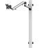 Articulating VESA Wall Mount Quick Release Two Orientations