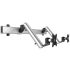 Dual VESA Wall Mount Quick Release Two Orientations w/ Spring Arms