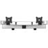 Dual VESA Wall Mount Oval or Straight w/ Two-Orientation Wall Bar