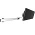 Dual VESA Wall Mount Oval or Straight w/ Quick Release & Single Arm