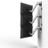 Triple Monitor Wall Mount Stacking w/ Quick Release & Spring Arms