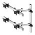 VESA Wall Mount for 4 Monitors 2x2 w/ Quick Release