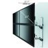 VESA Wall Mount for 4 Monitors 2x2 w/ Quick Release